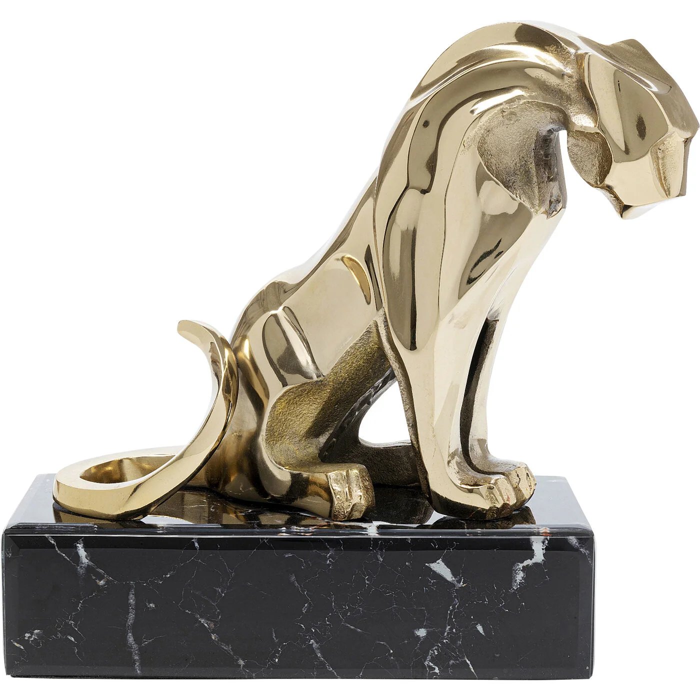 Deco – Figurine Lion On Marble